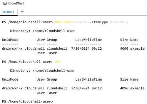You can create a new folder by using PowerShell's New-Item cmdlet.