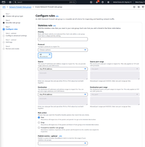 Figure 2: This Is the Configure Rules Screen