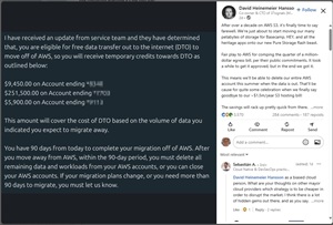 'Fair Play to AWS'