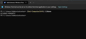 Figure 1: This Is How You Retrieve the Current Computer Name.