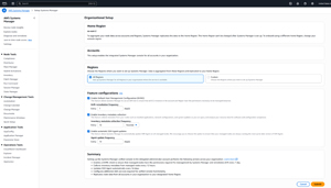 Figure 1: You may need to complete an initial setup process.