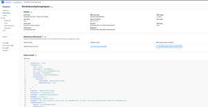 Figure 3: This is what an event page looks like.