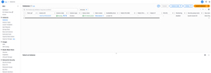 Figure 3: The Instances screen tells you which security group each instance is using.
