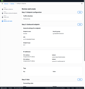 Figure 2: Review the Settings on This Screen Before Clicking Submit.