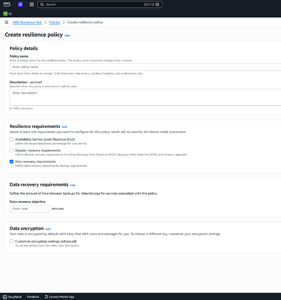 Figure 2: This Is The Interface Used For Creating A Policy.